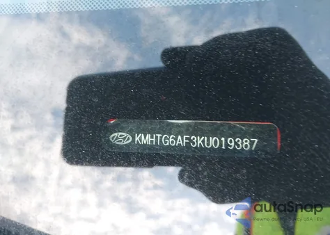 2019 Hyundai Veloster 2.0 из США, поврежденный, VIN KMHTG6AF3KU019387